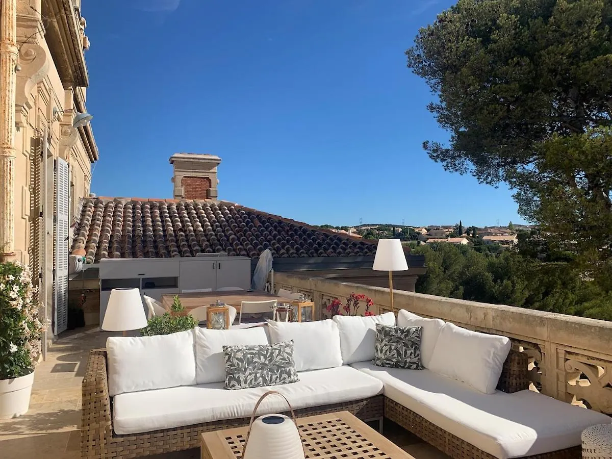 Apartment Vue Mer Exceptionnelle Dans Chateau Sausset-les-Pins