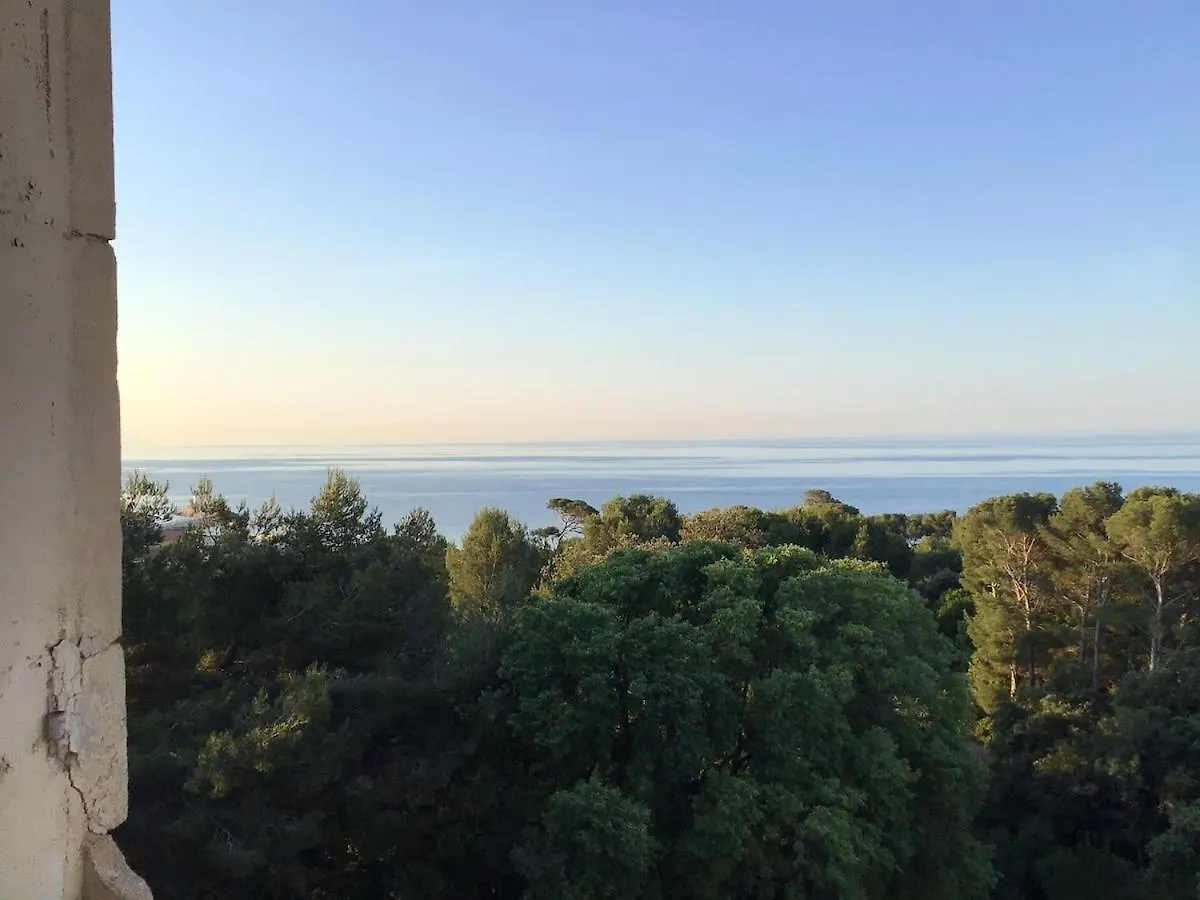 Vue Mer Exceptionnelle Dans Chateau Sausset-les-Pins France